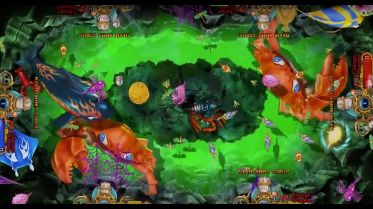 Fish table game screen